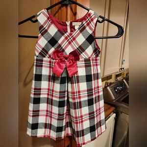 Children's Place 3T Plaid Dress-Perfect for Christmas!